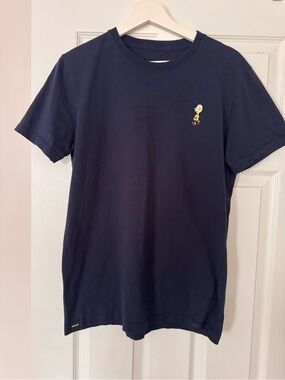 DEDICATED. x PEANUTS Charlie Brown Embroidered T-Shirt